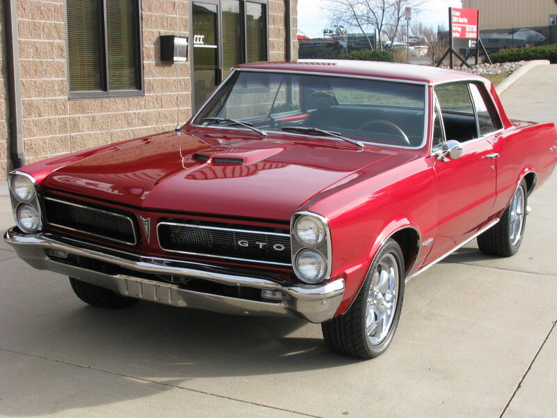 Red Gto Muscle Car — Calm