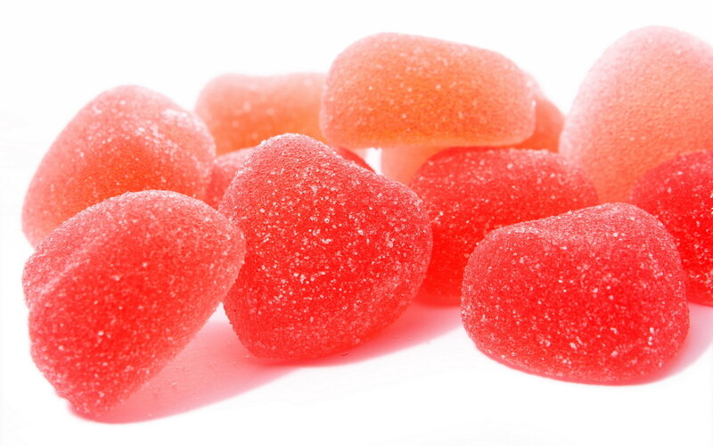 Red Gummy Candies