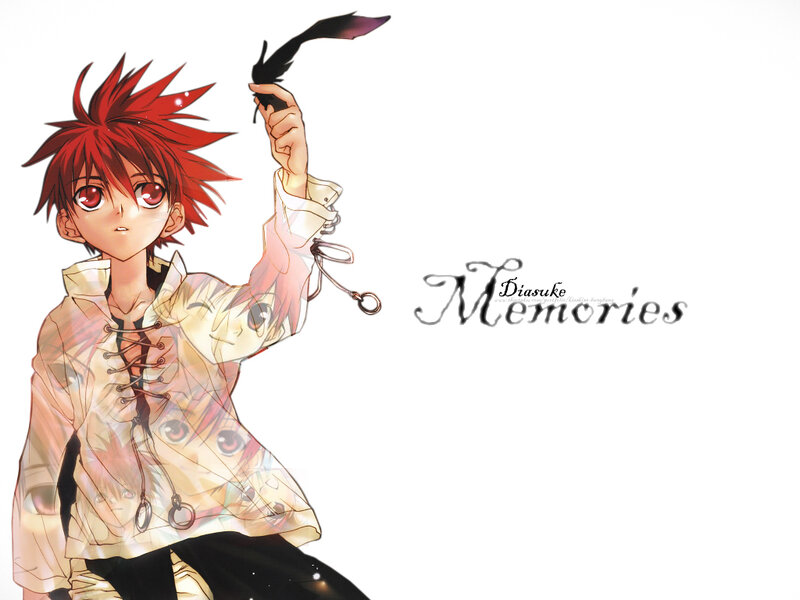 Red-haired Anime Boy