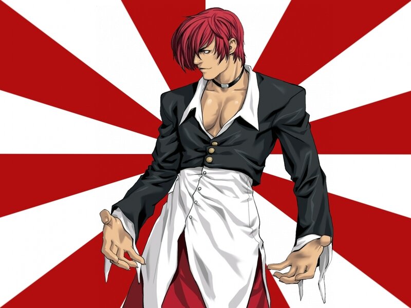 red-haired anime character