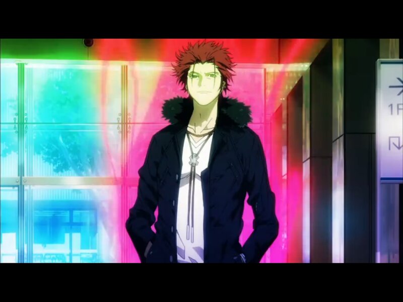 Red-haired Anime Character — Black, Dramatic, Night, Jacket