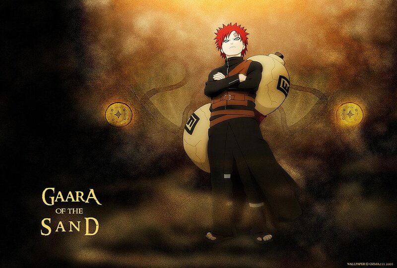 Red-haired Anime Character — Brown, Dramatic, Sand Bag