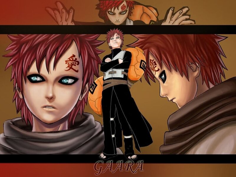 Red-haired Anime Character — Brown