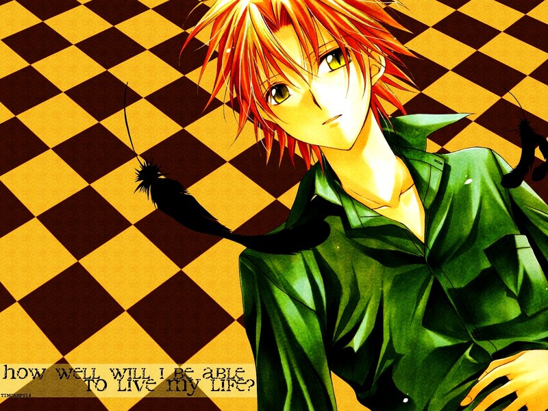 Red-haired Anime Character — Green