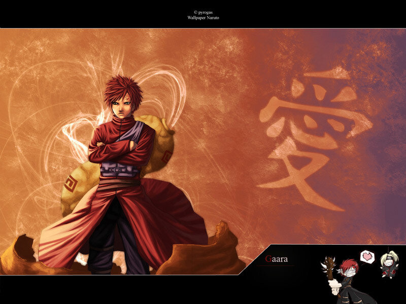 Red-haired Anime Character — Orange, Dramatic, Sack, Kanji