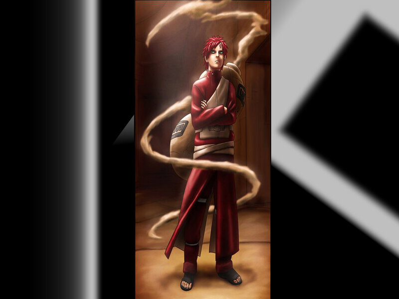 Red-haired Anime Character — Red, Dramatic, Digital Art