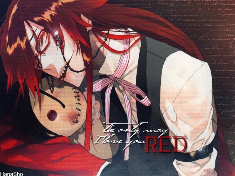 Red-haired Anime Character — Red, Dramatic, Doll