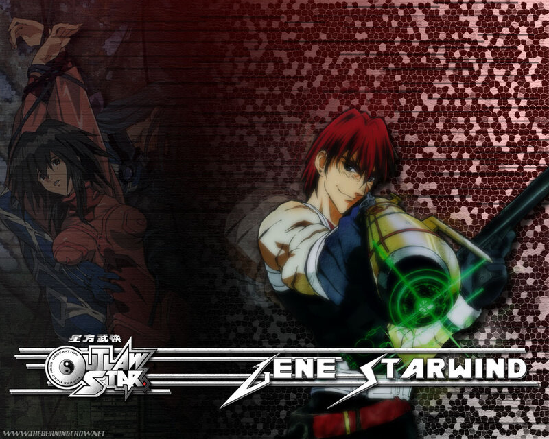 Red-haired Anime Character — Red, Dramatic, Gun, Female Character