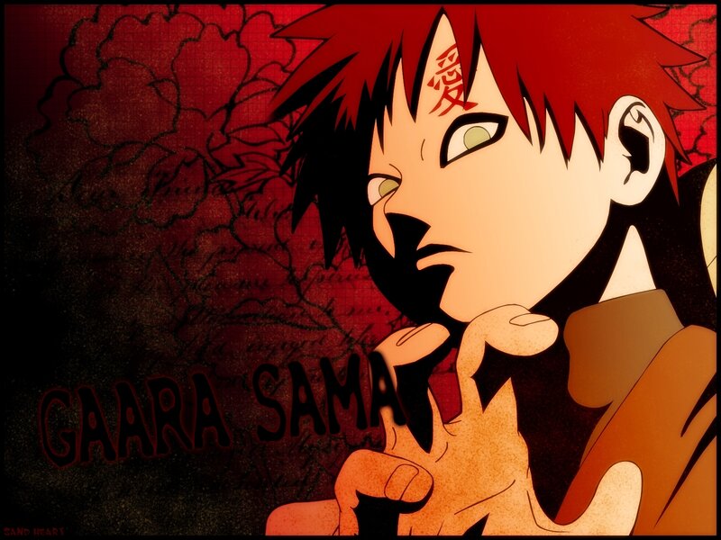 Red-haired Anime Character — Red, Dramatic, Red Hair, Forehead Marking