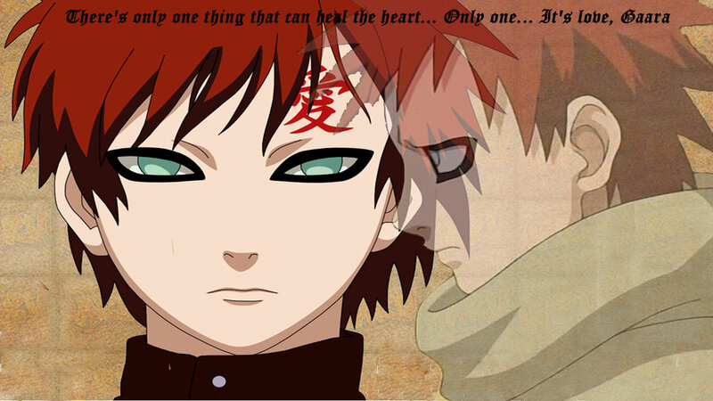 Red-haired Anime Character — Red, Dramatic, Text