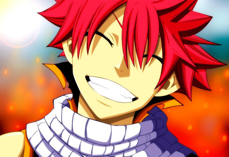Red-haired Anime Character — Red, Energetic