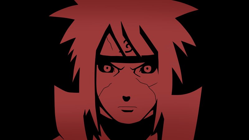 Red-haired Anime Character — Red, Intense, Headband