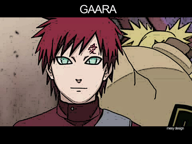 Red-haired Anime Character — Red, Serious, Forehead Symbol