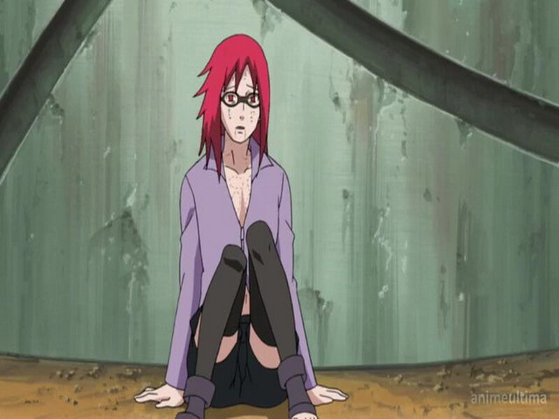 Red-haired Anime Character — Red, Tense, Distressed