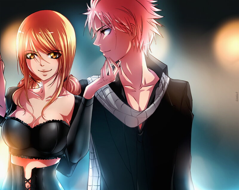 Red-haired Anime Couple — Red