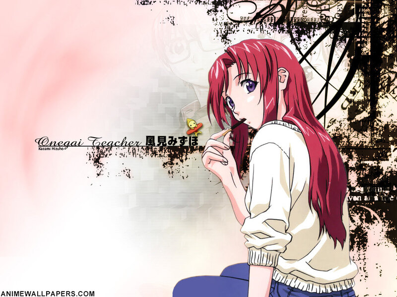 Red-haired Anime Girl — Red, Contemplative, Cigarette