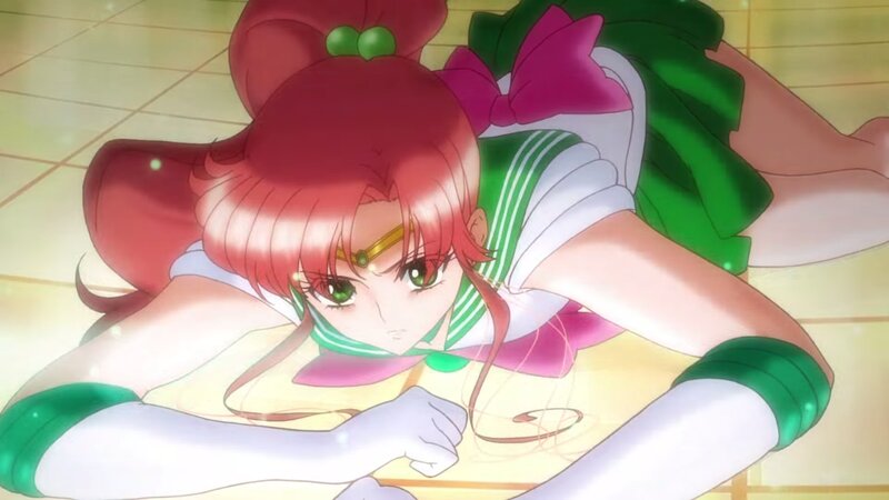 Red-haired Anime Girl — Red, Determined, Green Bow
