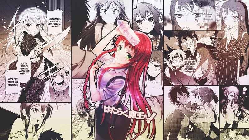 Red-haired Anime Girl — Red, Dramatic, Manga, Manga Panels