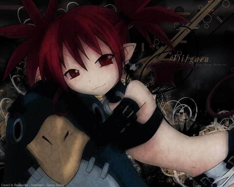 Red-haired Anime Girl — Red, Playful, Elf Ears