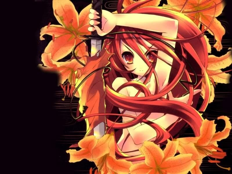Red-haired Anime Girl — Red
