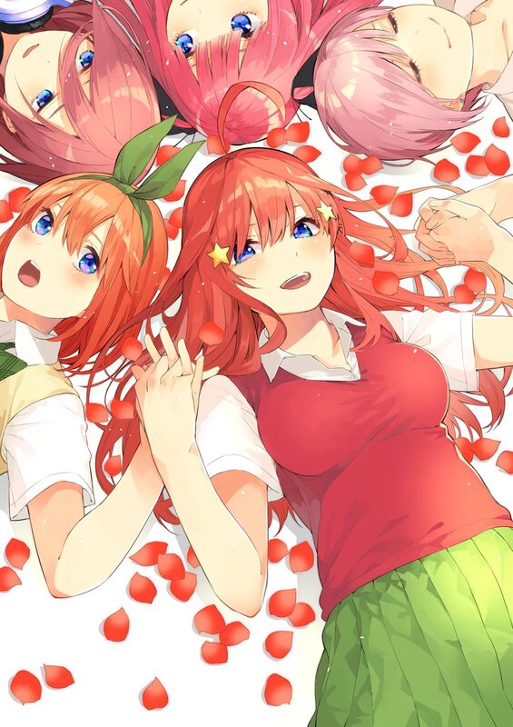 Red-haired Anime Girls