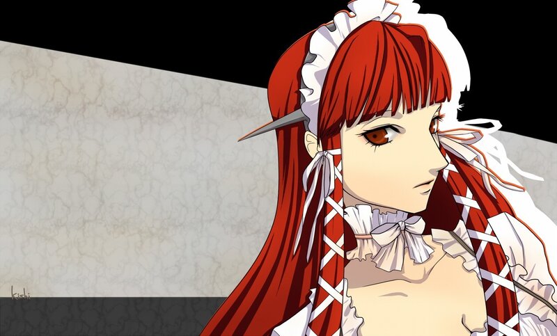 Red-haired Anime Maid — Red, Dramatic