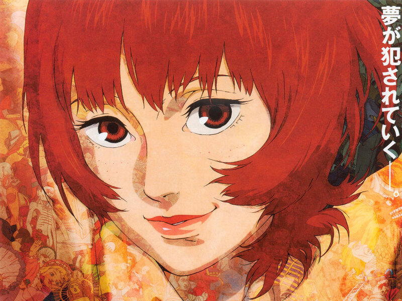 Red-haired Anime Woman — Red, Intense