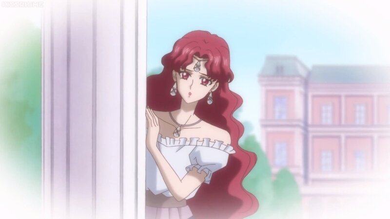 Red-haired Anime Woman — Red, Serene, Afternoon, Window