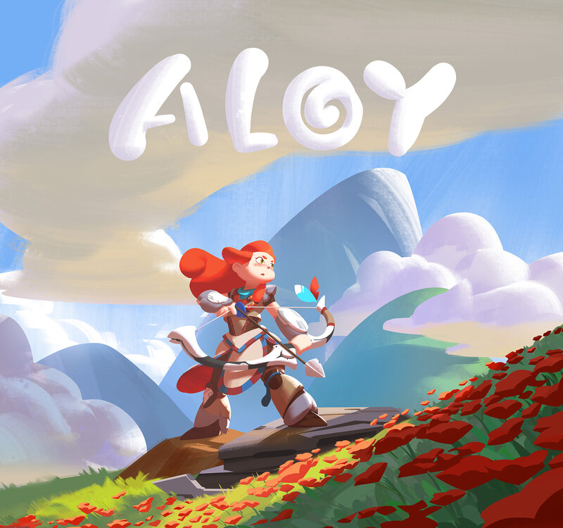 Red-haired Archer Girl — Red