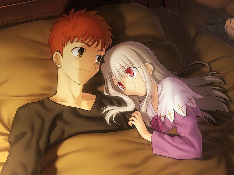 Red-haired Boy and Silver-haired Girl