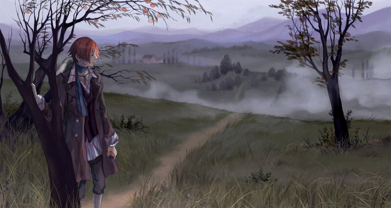 Red-haired Boy in Coat