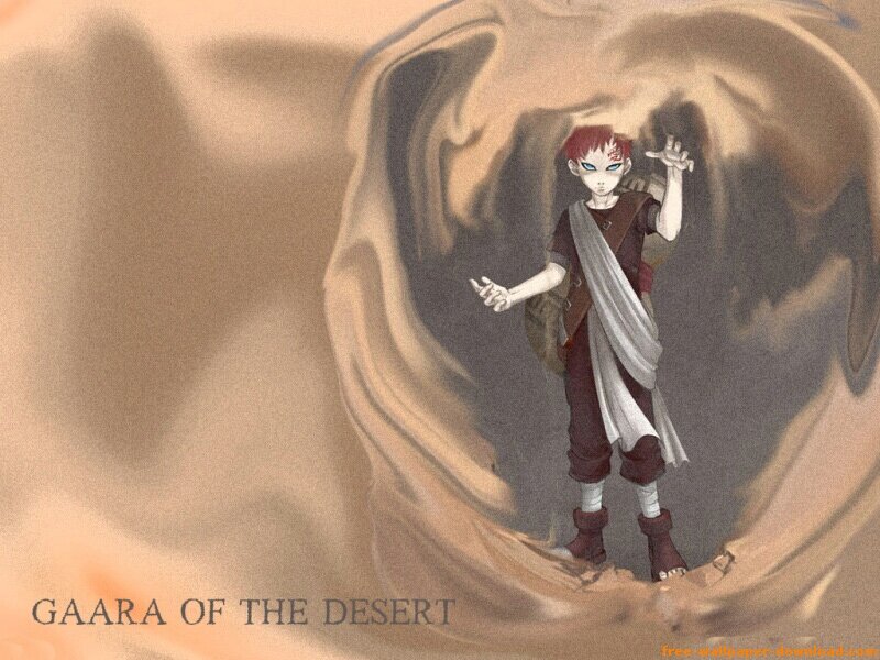 Red-haired Boy in Desert