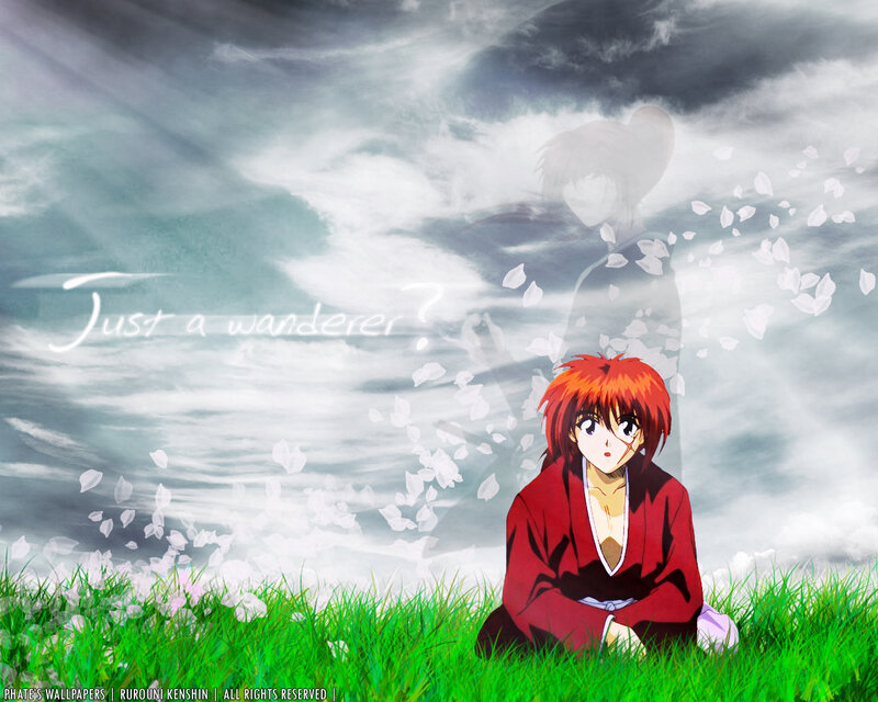 Red-haired Boy in Grass — Green