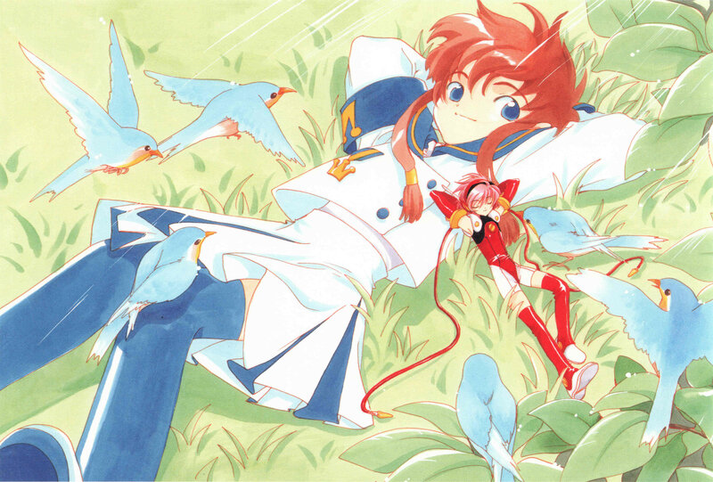 Red-haired Boy in Grass