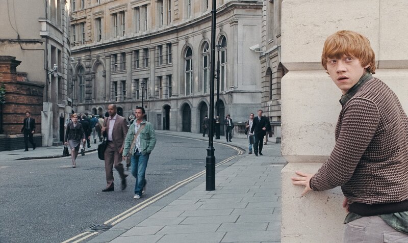 Red-haired Boy Peeking