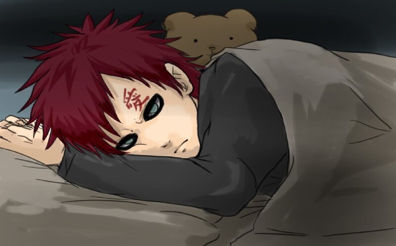 Red-haired Boy Sleeping — Red