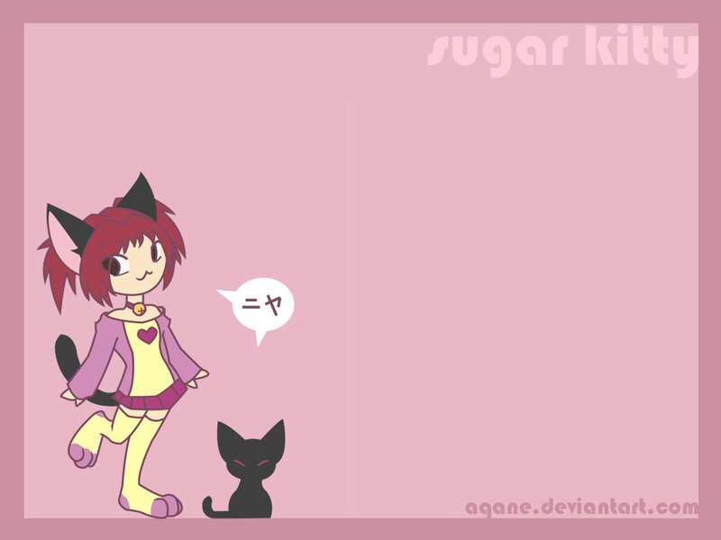 Red-haired Cat Girl
