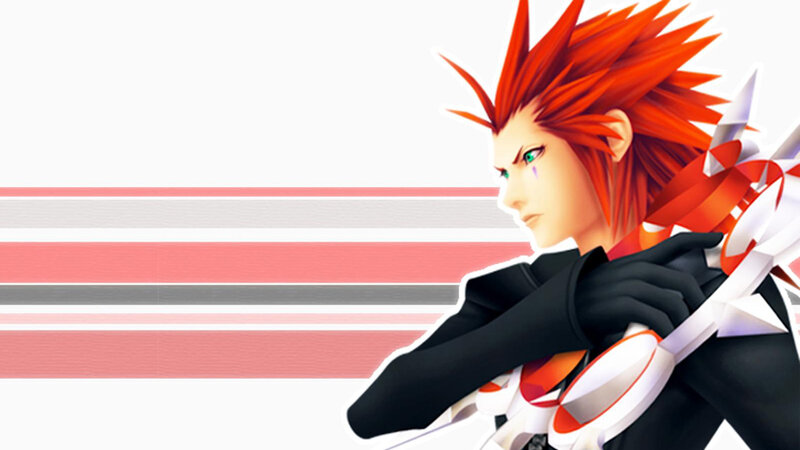 Red-haired Character Holding Weapon