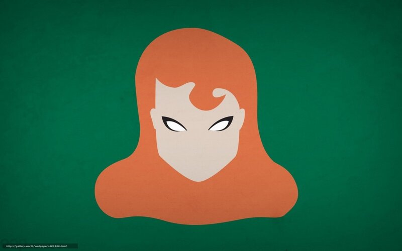Red-haired character illustration