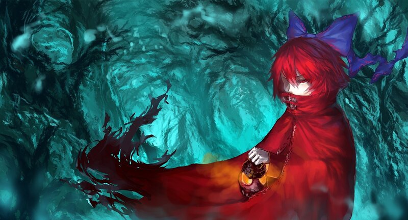 Red-haired Character in Cave