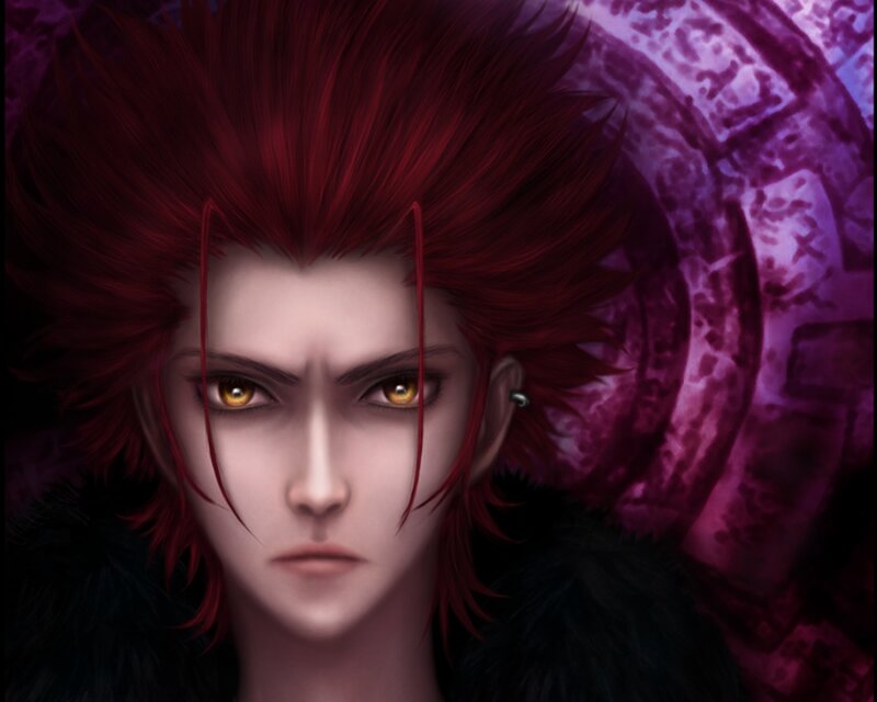 Red-haired Character — Red, Dramatic
