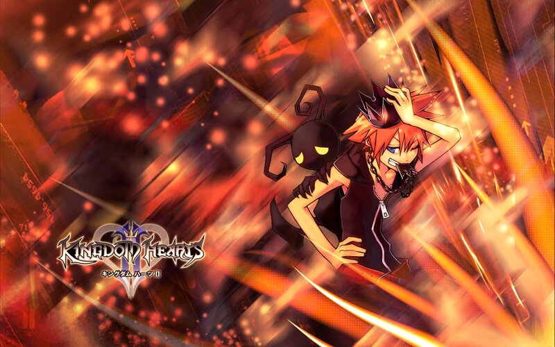 Red-haired Character with Black Creature