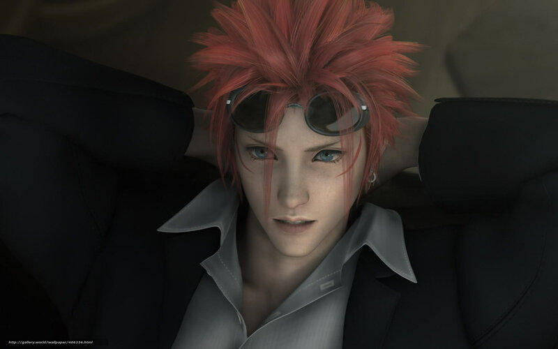 red-haired character with goggles