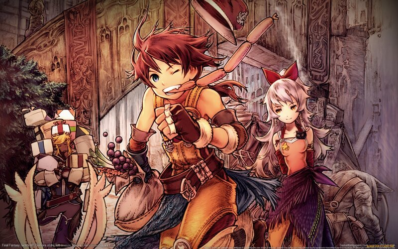 Red-haired Character with Sausages