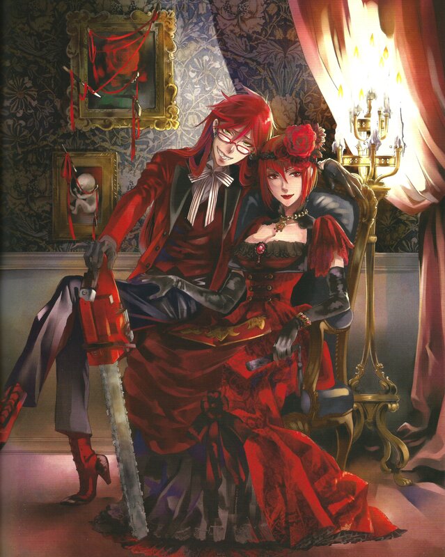 Red-haired Couple in Room