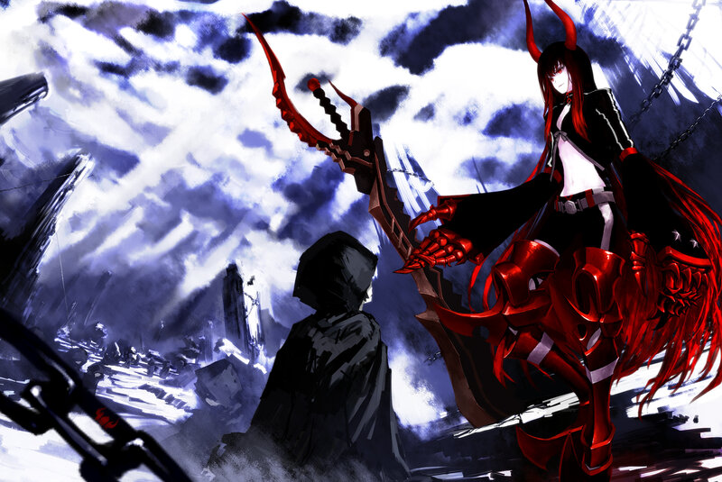 Red-haired Demon Warrior — Red