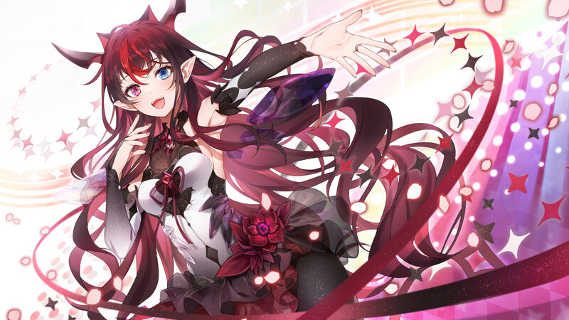 Red-haired Elf Girl — Pink, Dynamic
