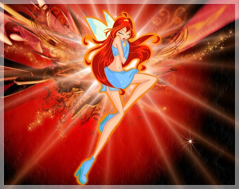 Red-haired Fairy Character — Red