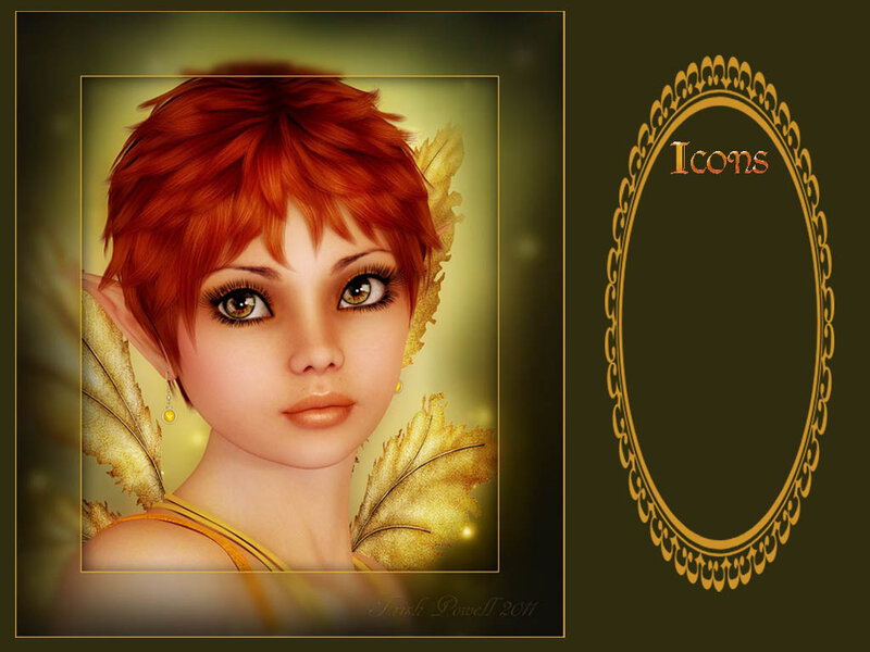 Red-haired Fairy Girl