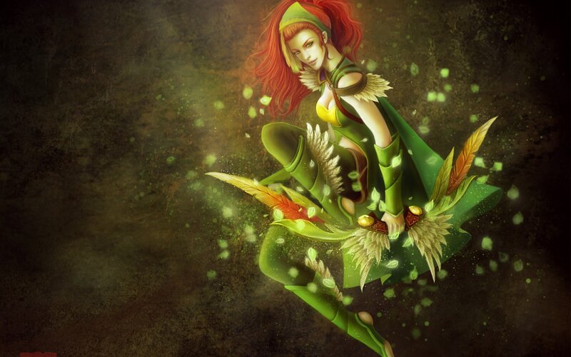 Red-haired Female Archer